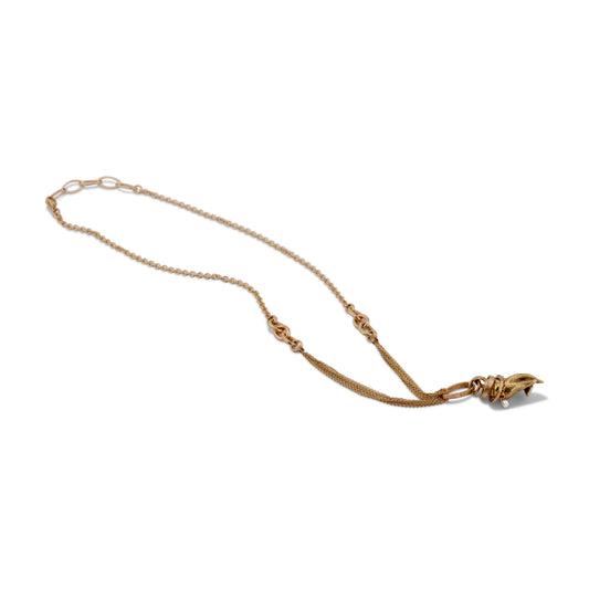 The Golden Hand with Diamond Bracelet