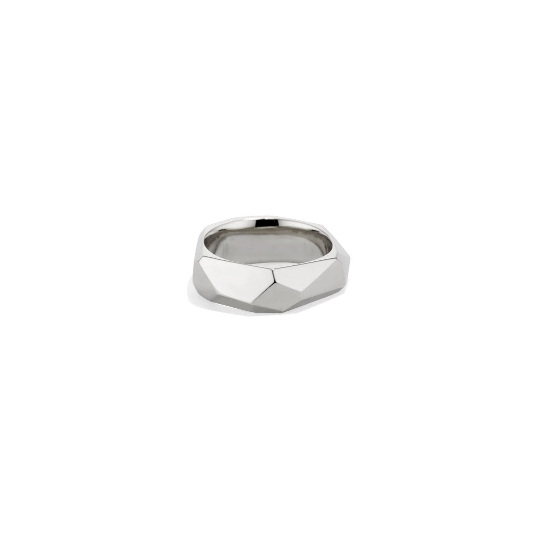 The Polished Facet Ring - Sarah Macfadden Jewelry