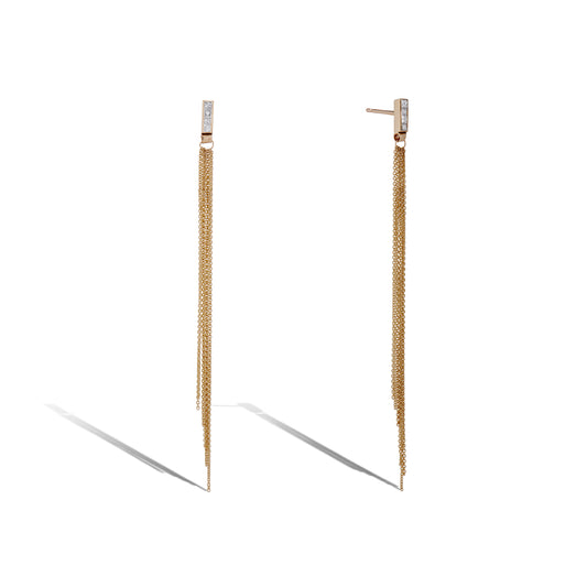 The Oksana with Diamonds Earrings