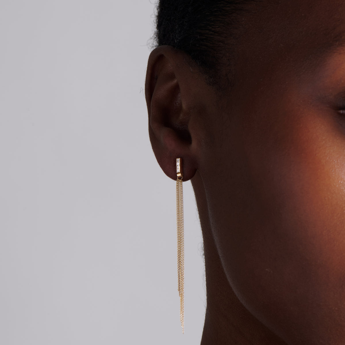The Oksana with Diamonds Earrings