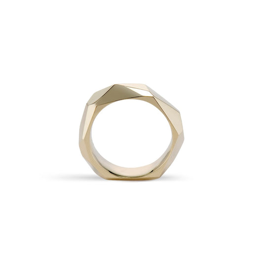 The Polished Facet Ring - Sarah Macfadden Jewelry